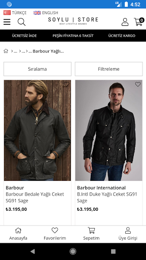 Soylu Store Screen 2