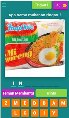 Game gambar makanan ringan - Screenshot 1