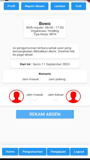 Adhimix Yuk Absen Screen 3
