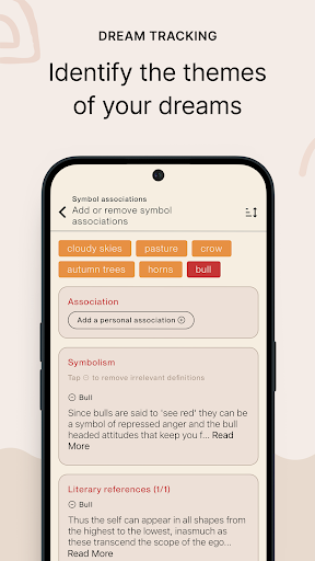Screenshot of Temenos Dream - Dream Journal