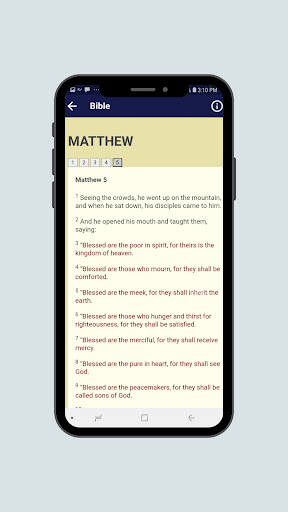 Holy Bible: With Study Tool Screen 2