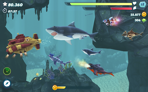 Hungry Shark Evolution Varies with device screenshots 15