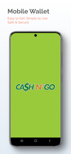 Android application Cash N' Go screenshort