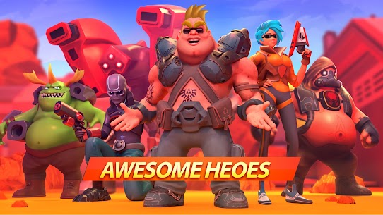Download Frag Pro Shooter Mad Heroes MOD APK (Unlimited Money, Unlocked) Hack Android/iOS 5