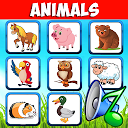 Animal sounds. Learn animals names for ki 7.0 APK Baixar