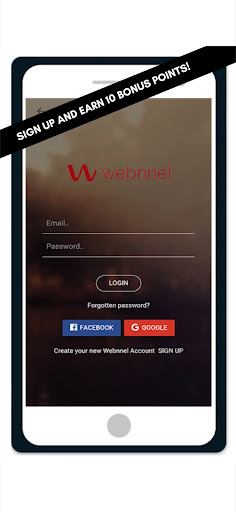 Android application Webnnel - #ReadOriginals screenshort