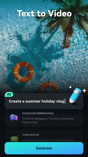 Screenshot of Filmora：AI Video Editor, Maker