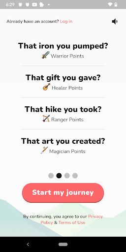 Screenshot of ModernSam: LVL up your life