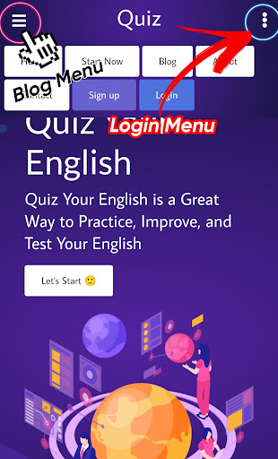 Quiz Your English Screen 2