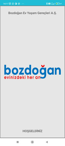 Android application Bozdoğan Mağazaları screenshort
