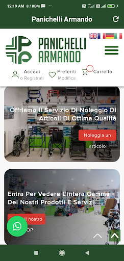 Sanitaria Panichelli Screen 3