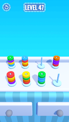 Stack Sort - bead tangle gameのおすすめ画像5