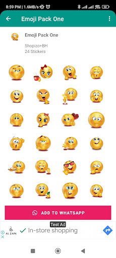 Animated Stickers App Screen 3