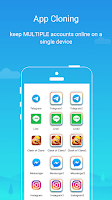 screenshot of Parallel Space - app cloning