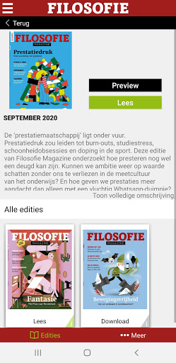 Filosofie Magazine Screen 2