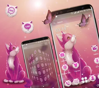 Cat Butterfly Launcher Theme(圖2)-速報App
