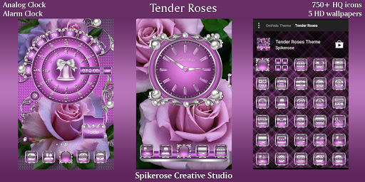 Tender Roses theme Screen 2