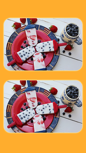 Find The Differences - Spot The Difference - Food