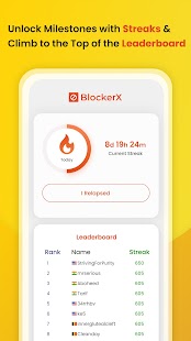 BlockerX: Porn Blocker/ NotFap Screenshot