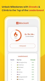 BlockerX: Porn Blocker/ NotFap Ekran görüntüsü