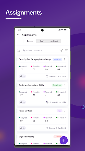 Screenshot of Phoenix Classroom