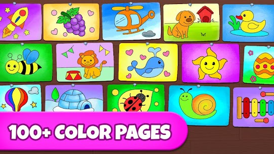 Coloring Games: Coloring Book, Painting, Glow Draw MOD APK 4