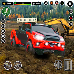 Slika ikone simulator offroad vožnje džipa