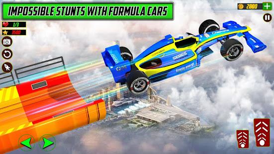 方程式賽車特技3D – GT賽車：大型坡道遊戲(圖3)-速報App
