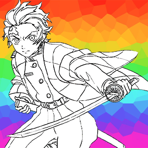 Super Anime Coloring Game