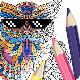 「Owl Coloring Book - Pages」圖示圖片