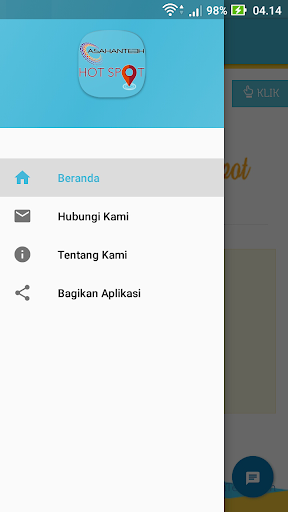 Android application AsahanTECH Hotspot screenshort