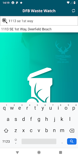 DFB Waste Watch Screen 2