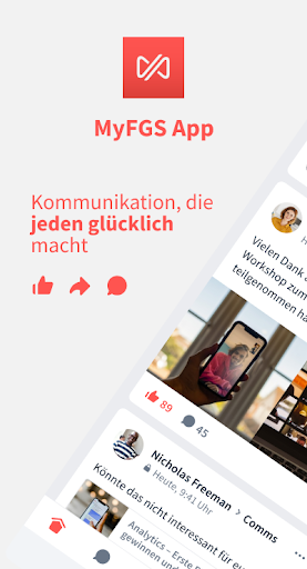 MyFGS App ekran görüntüsü