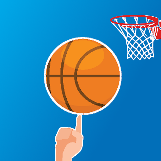 Crazy basketball logo