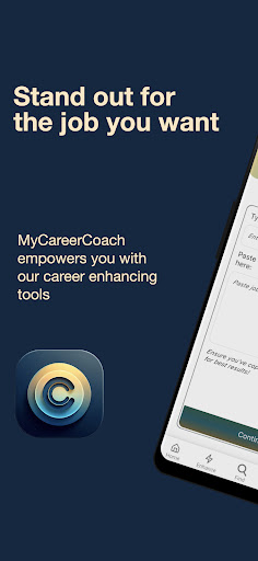 Android application MyCareerCoach screenshort