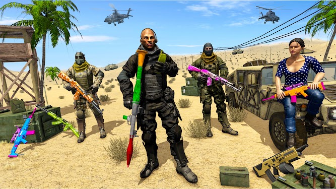 #2. Counter Terrorist Squad Game (Android) By: Foggy Studios