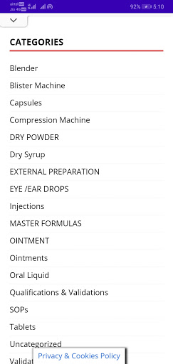 Drugs Formulations Screenshot 4 - AppWisp.com
