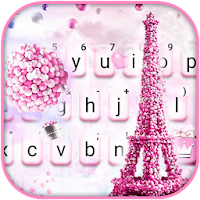 Тема для клавиатуры Romantic Paris Tower