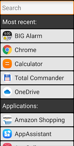 BIG Launcher Screen 3