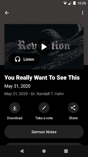 The Heights Baptist Church App Screen 3