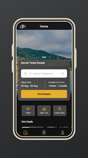 Android application SECRET TICKET HUNTER screenshort