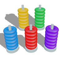 Hoop Stack 3D - Sort It Puzzle  Sorting Color