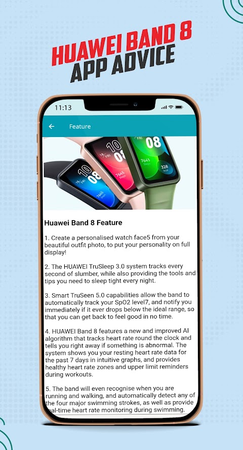 Huawei Band 8 App Adviceのおすすめ画像3