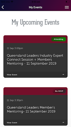 Android application International Leaders screenshort