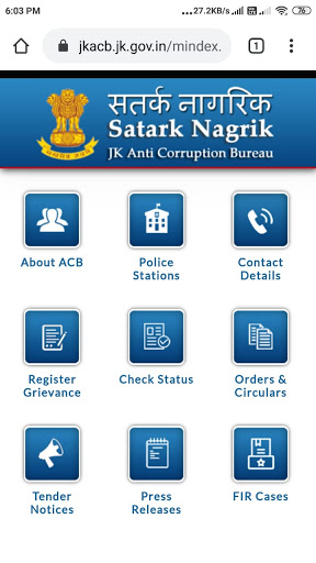 Satark Nagrik Anti Corruption Screen 2