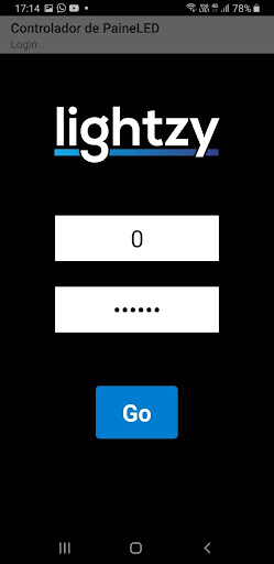 Android application lightzy+ screenshort