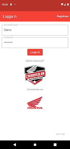 Android application Crosskolan screenshort