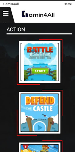 GAMIN4ALL Screen 2