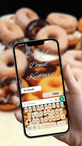 Colorful Donut Keyboard Theme