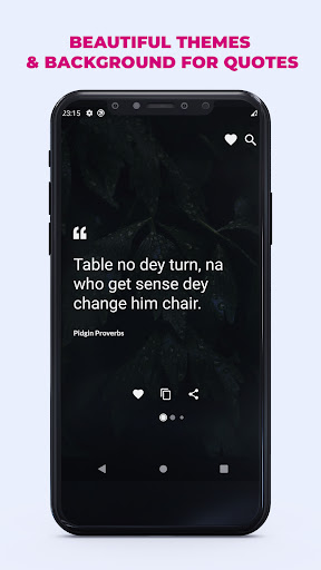 Android application Pidgin Proverbs screenshort